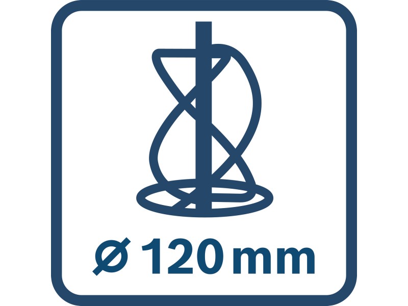 Akumulatorski mešalnik Bosch GRW 18V-120, 06011C2000